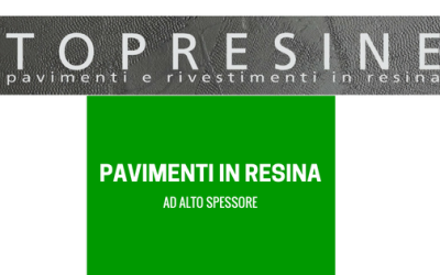 Pavimenti in Resina ad Alto Spessore